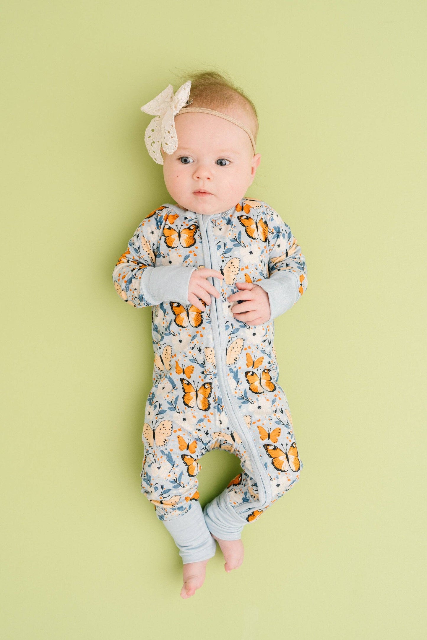 Breezy Butterflies Bamboo Sleeper Little One Shop