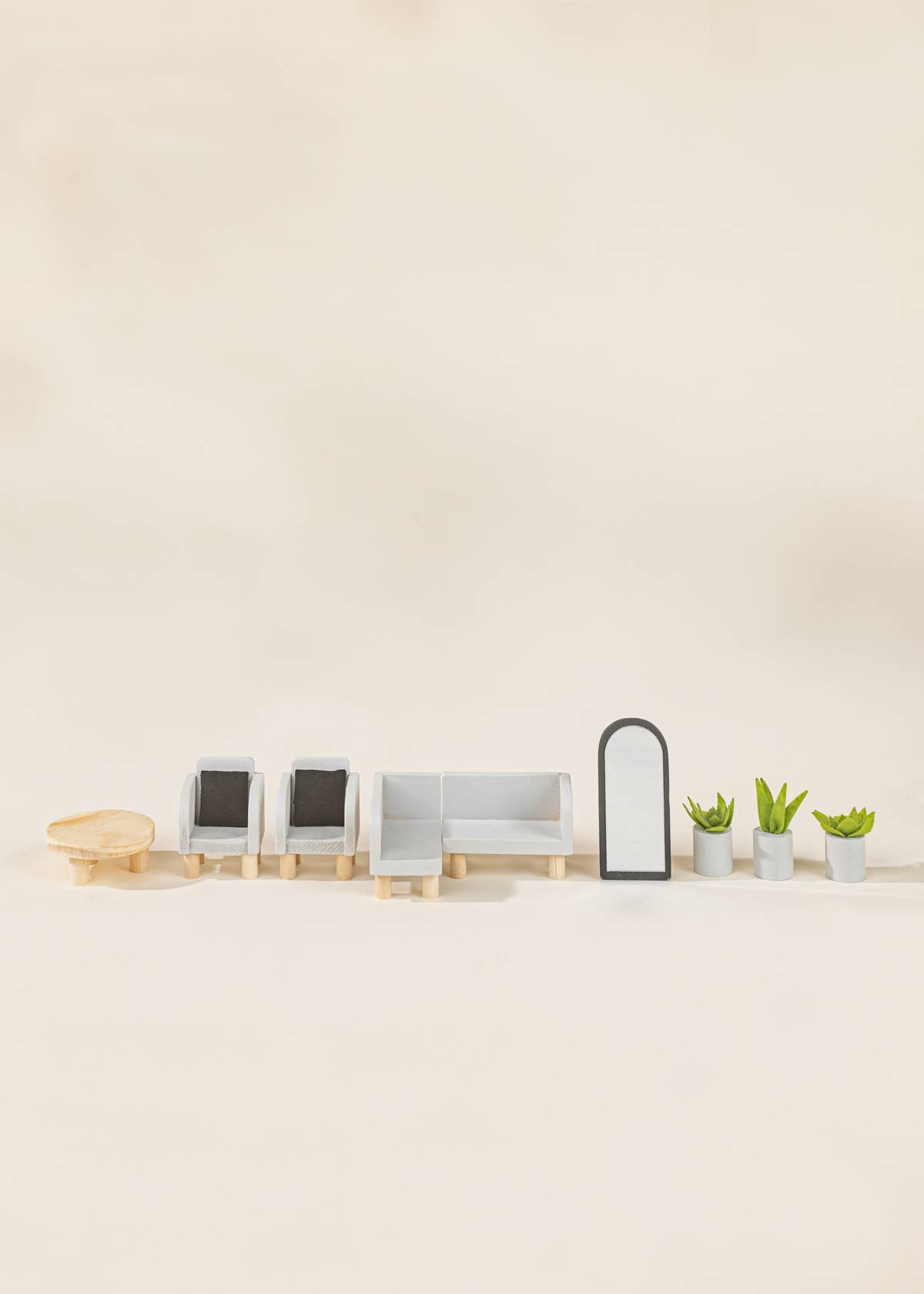 Wooden Doll House Living Room Furniture Coco Village