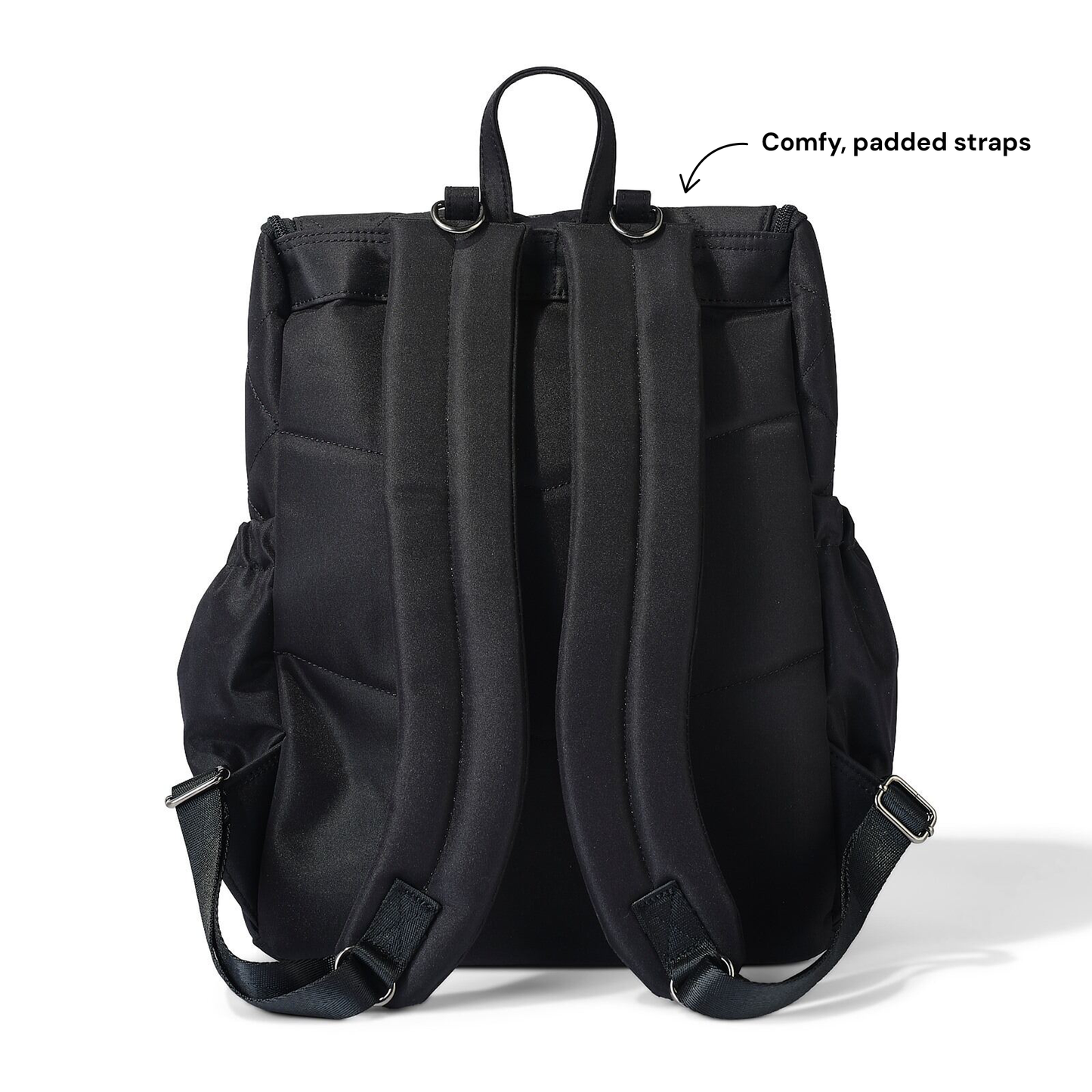 Signature Nappy Backpack - Black Diamond Quit OiOi