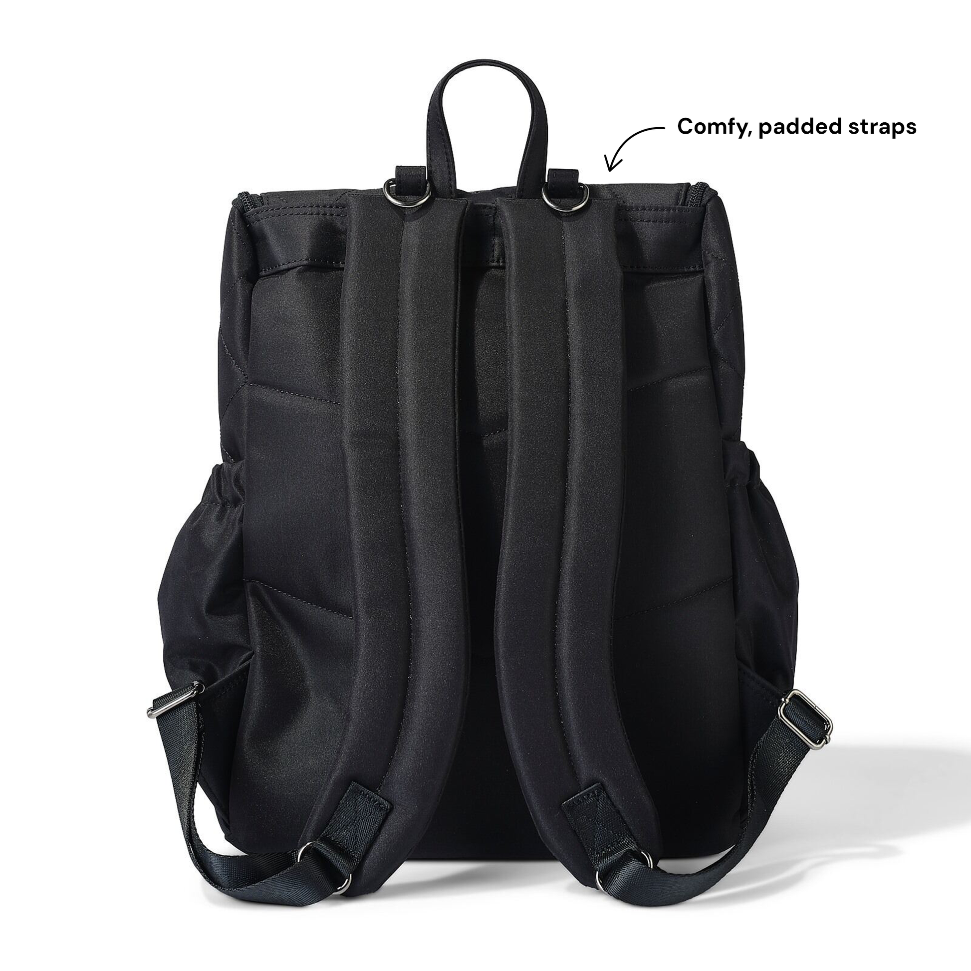 Signature Nappy Backpack - Black Diamond Quit OiOi