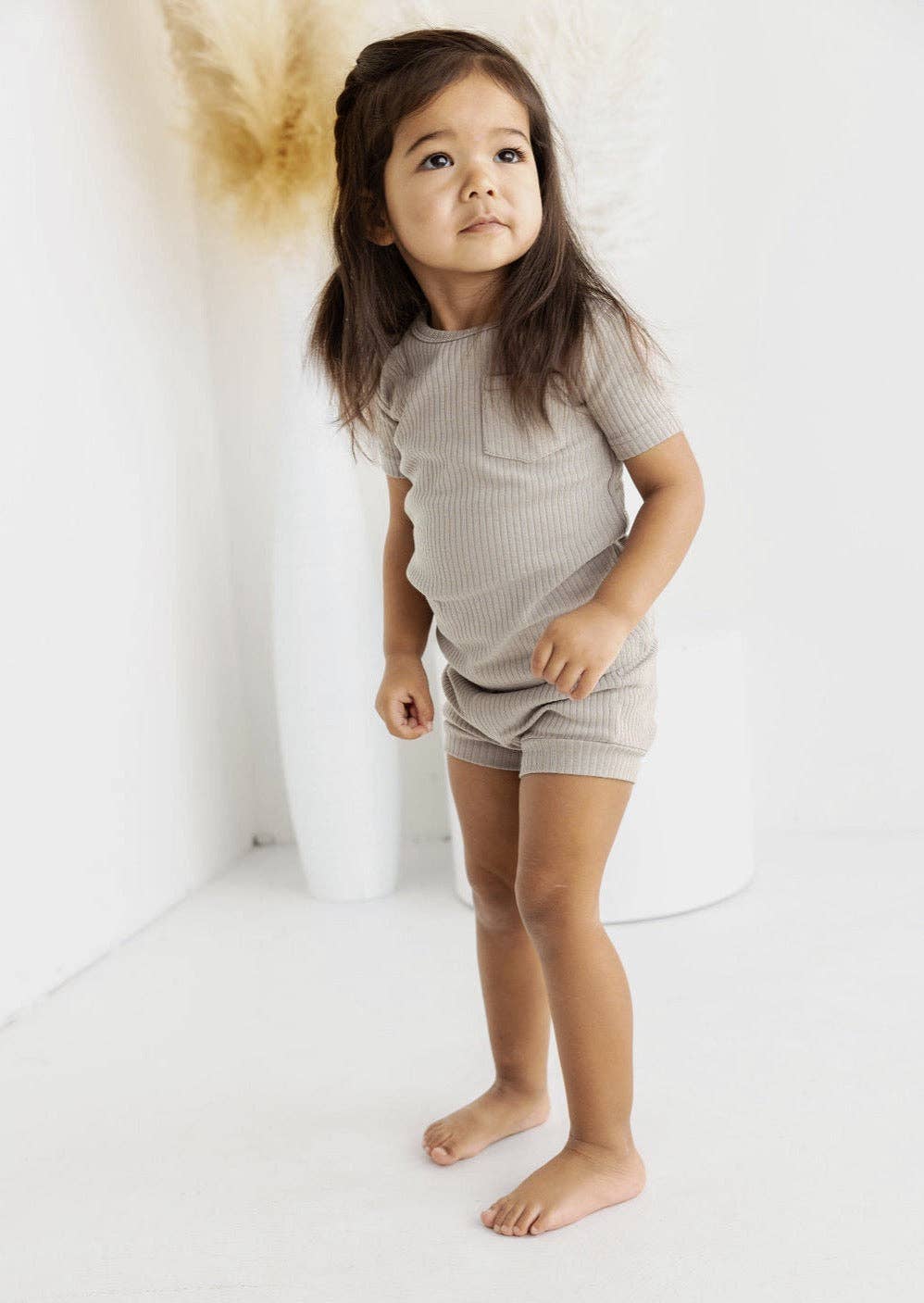 Ribbed Short Set | Mushroom Mila & Co.