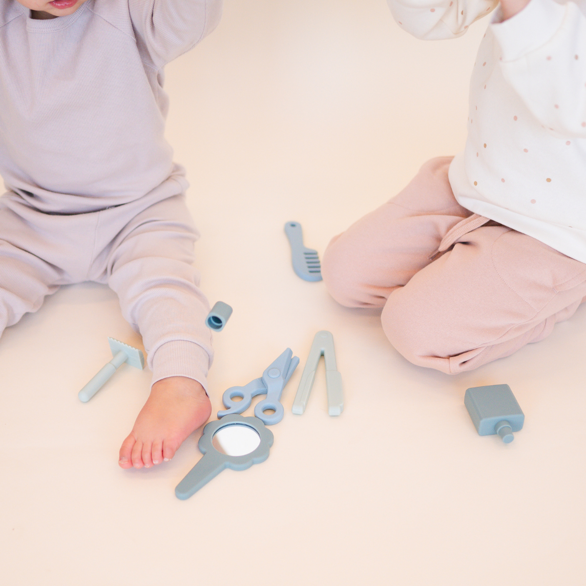 Silicone Hairdresser Playset | Kids Pretend Playset bug + bean kids