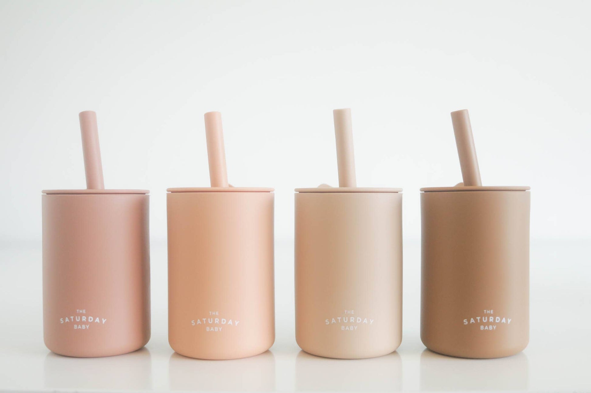 The Saturday Baby Silicone Straw Cup The Saturday Baby
