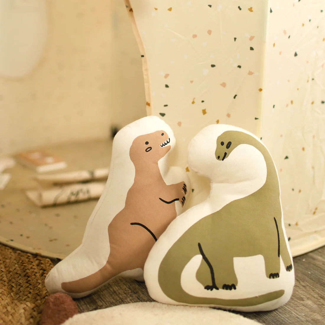 long neck dinosaur pillow Hunny B's