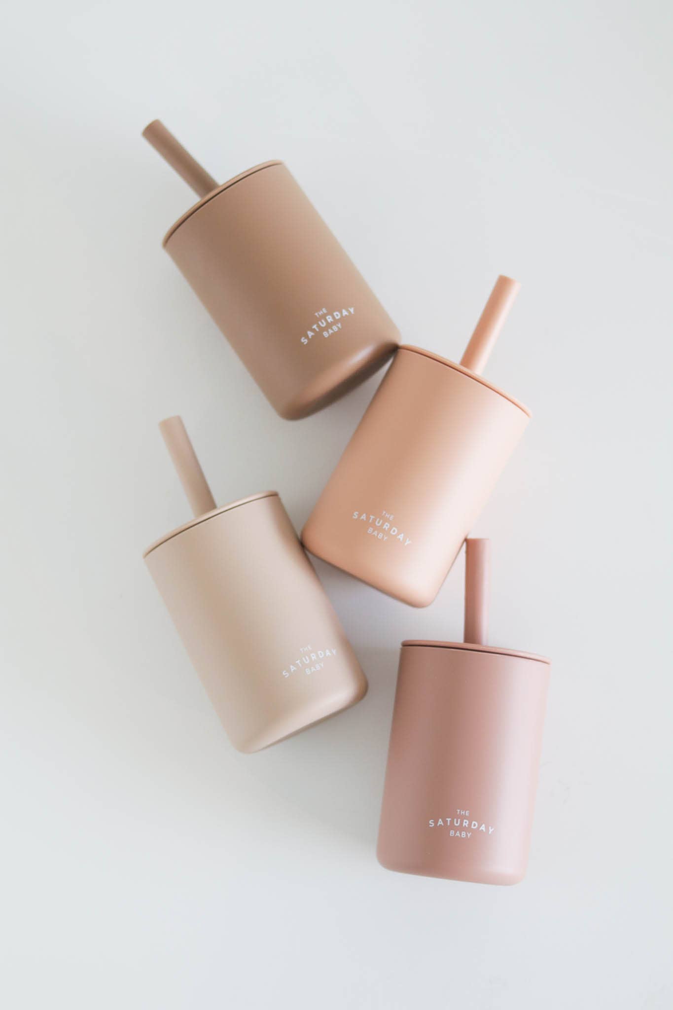 The Saturday Baby Silicone Straw Cup The Saturday Baby