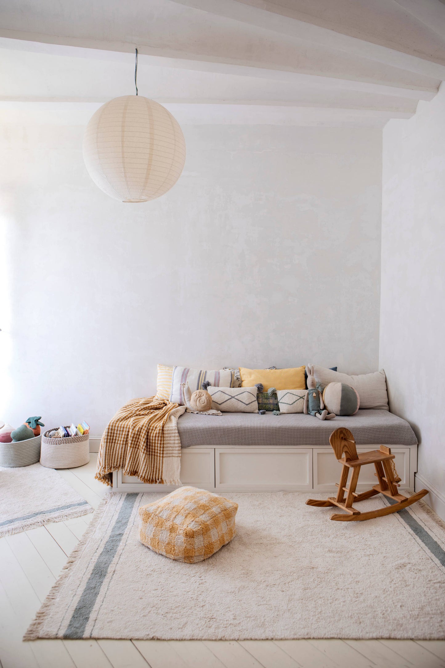 Pouf Vichy Honey Lorena Canals