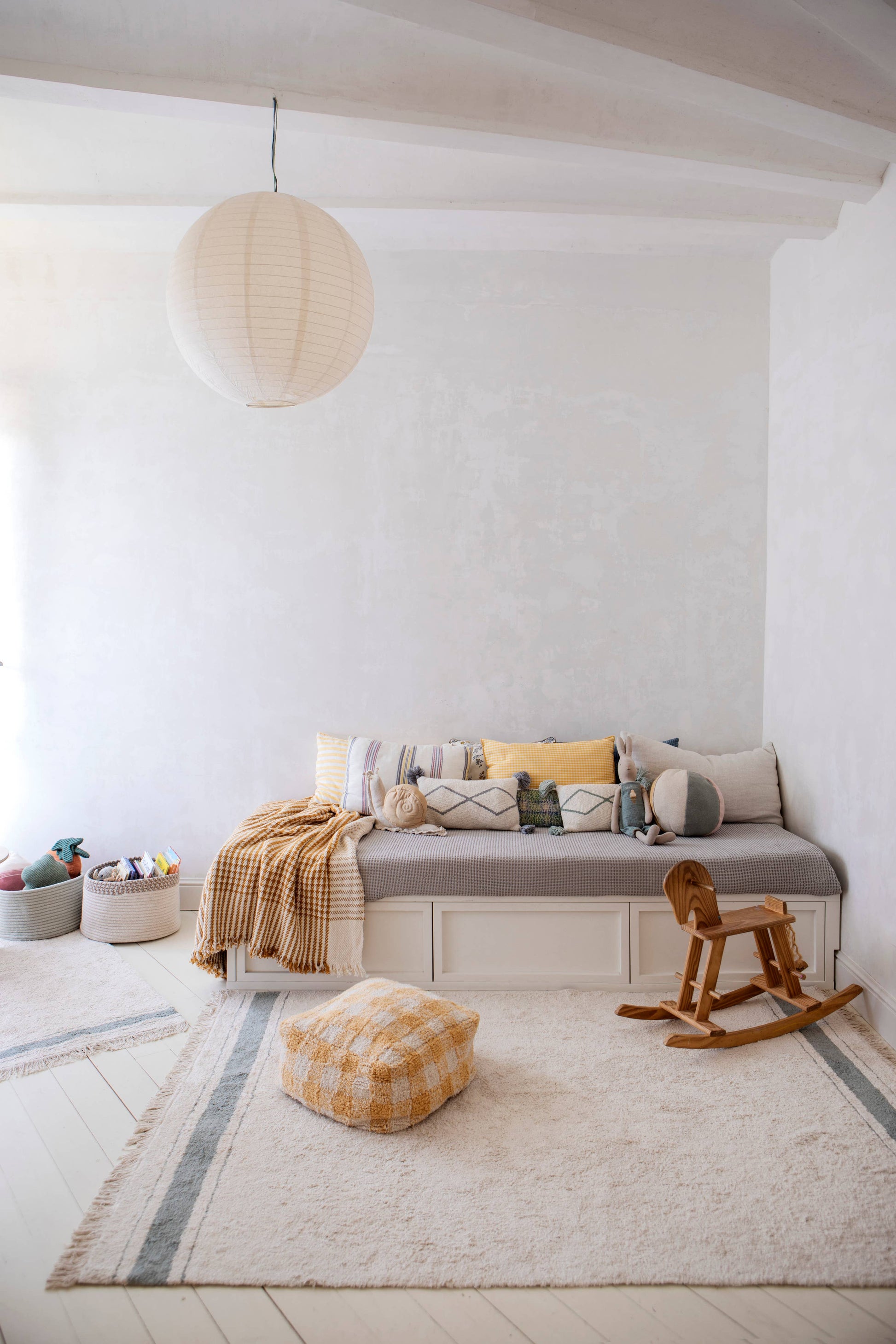 Pouf Vichy Honey Lorena Canals