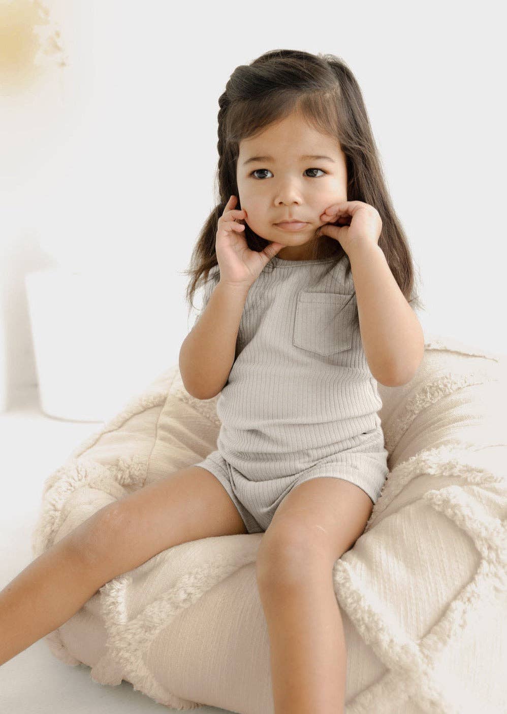 Ribbed Short Set | Mushroom Mila & Co.