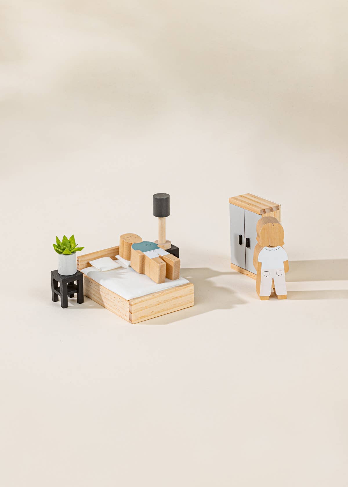 Wooden Doll House Master Bedroom Furniture Coco Village
