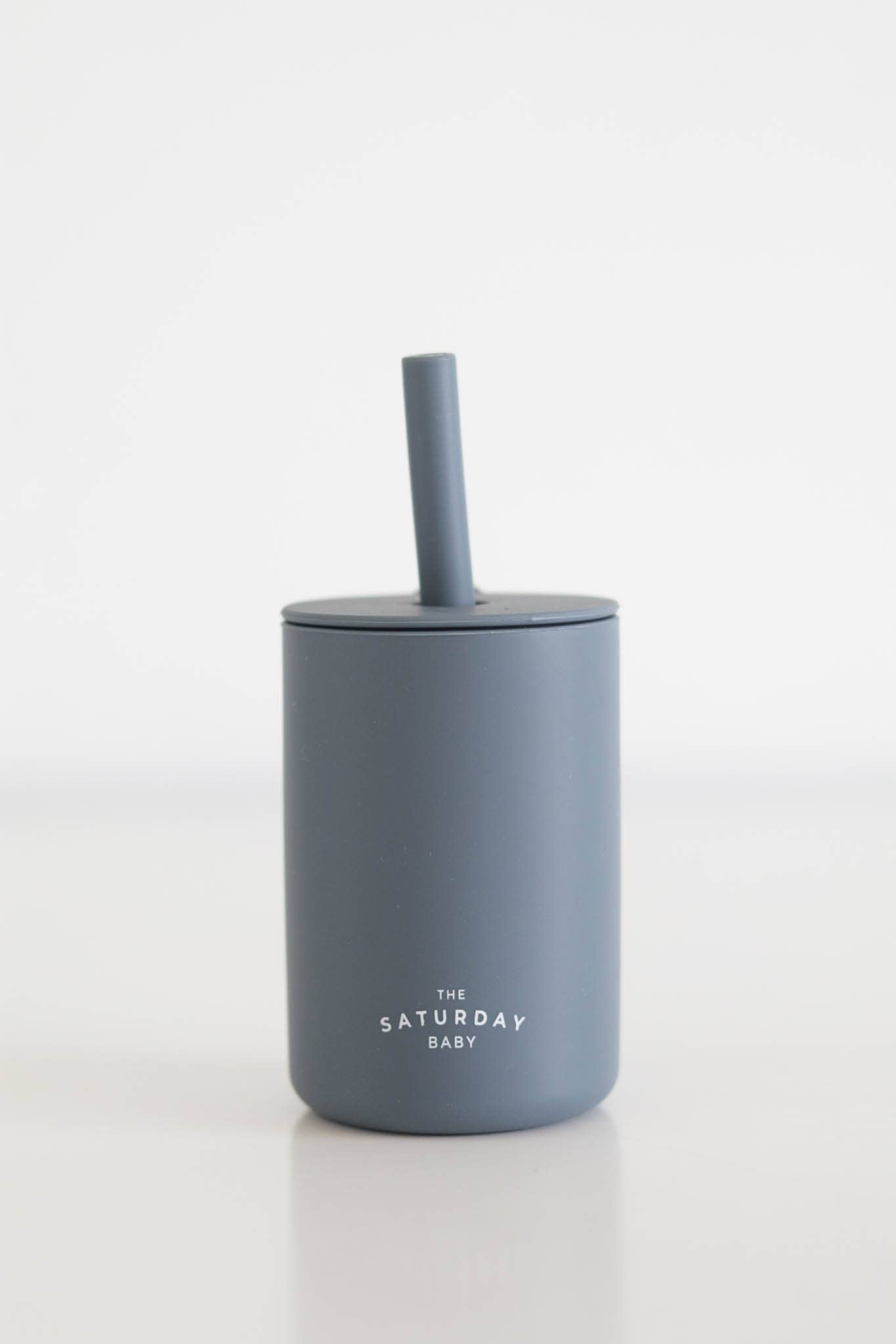 The Saturday Baby Silicone Straw Cup The Saturday Baby Ocean
