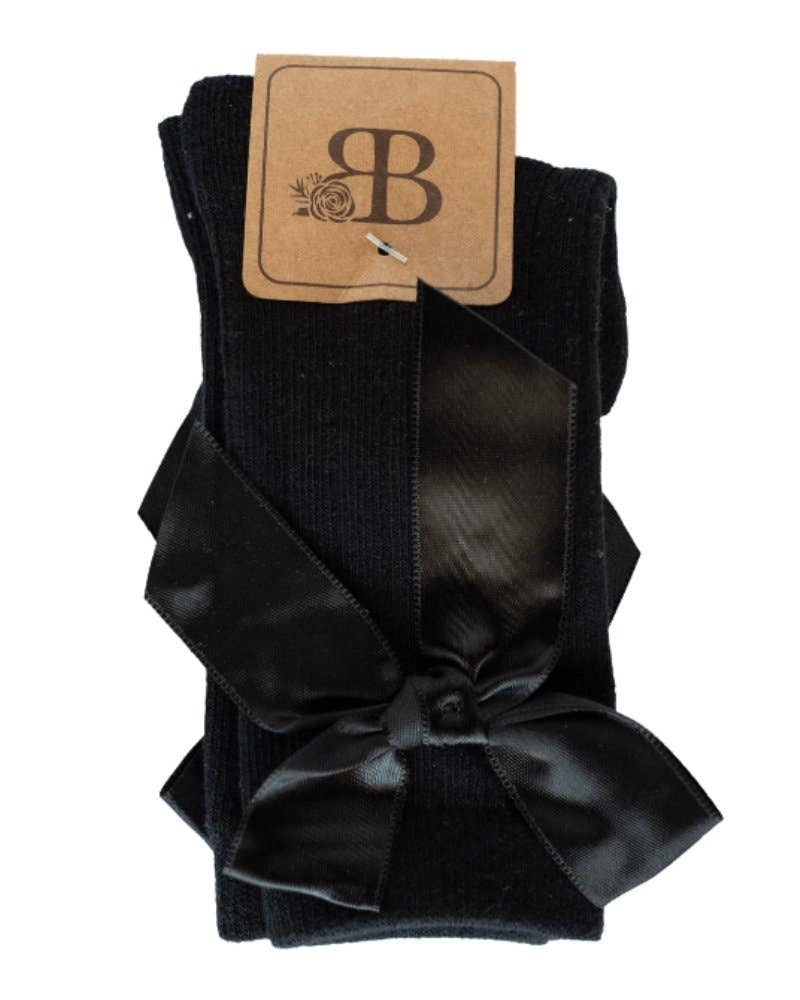 Martha Bow Front Midi Socks Bailey's Blossoms