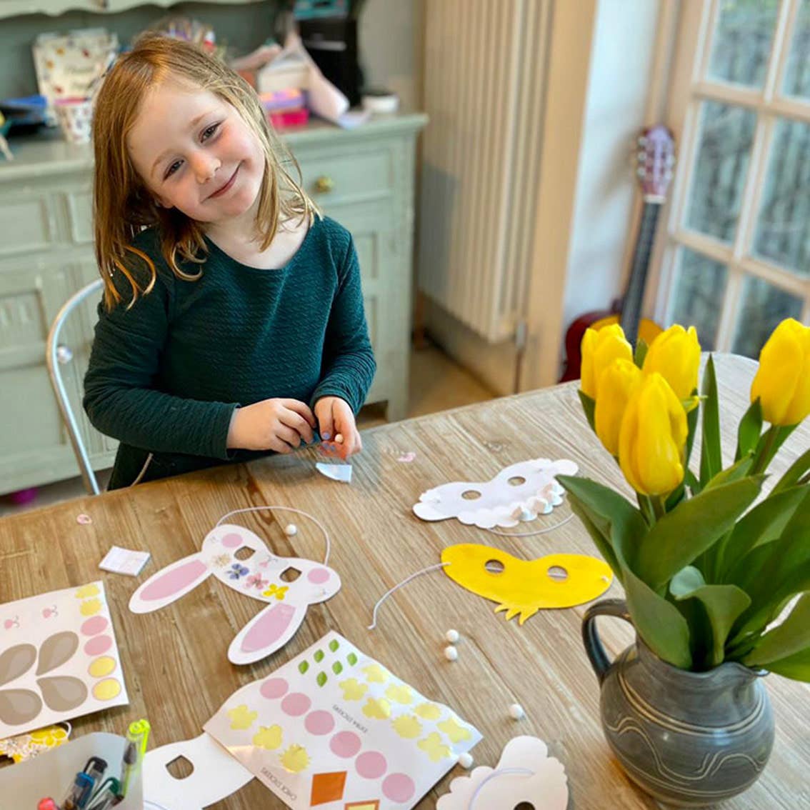 Bunny Mask Making Kit Talking Tables USA