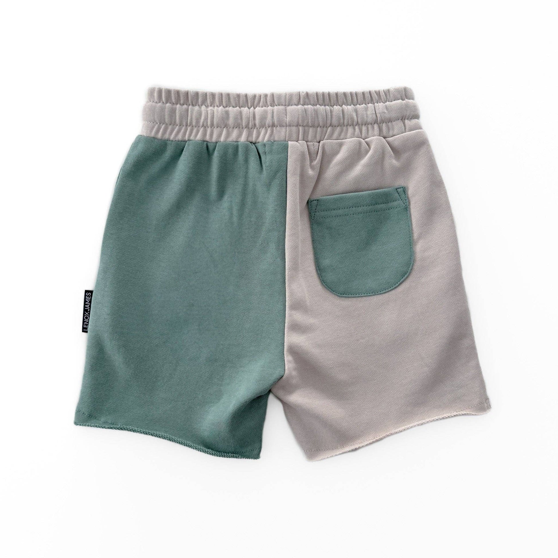 COLOR BLOCK SHORTS - GULF LENOX JAMES