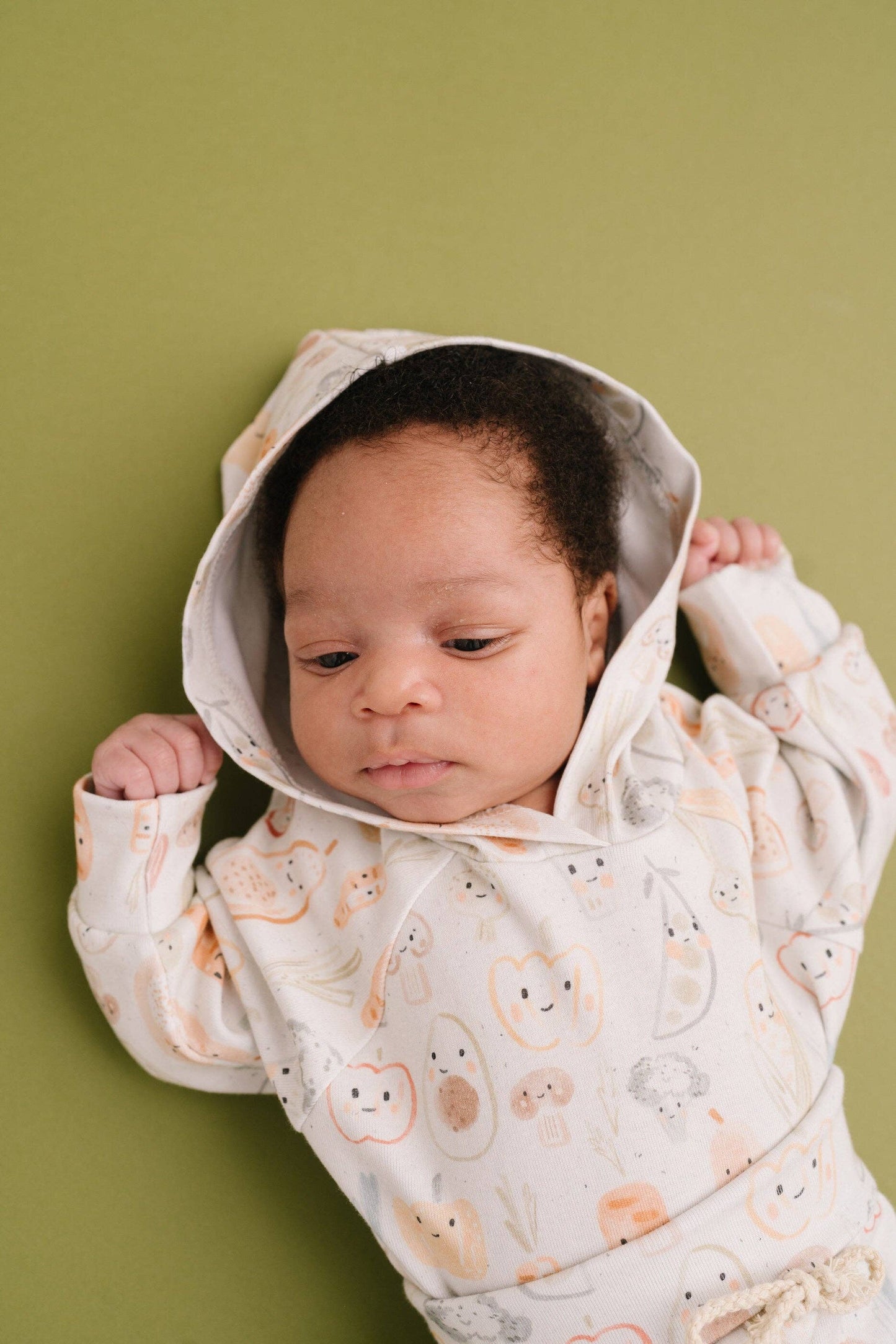 Veggie Friends Hoodie Romper Set Little One Shop