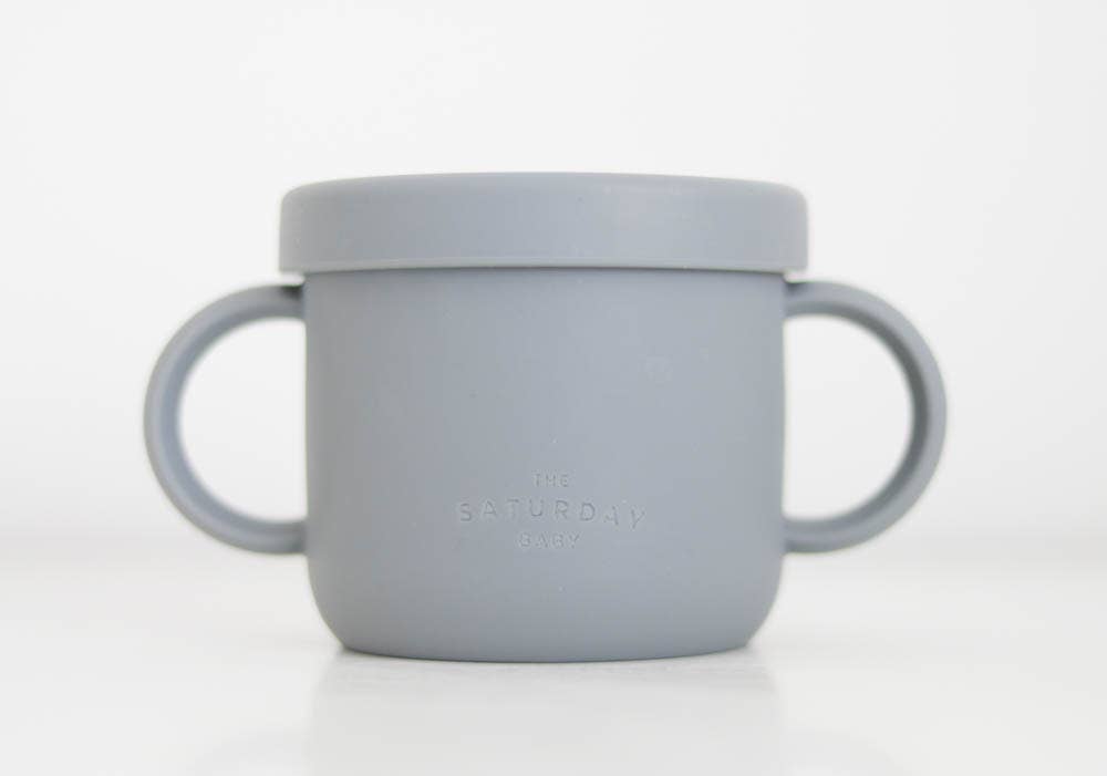 Silicone Snack Cup The Saturday Baby Sky