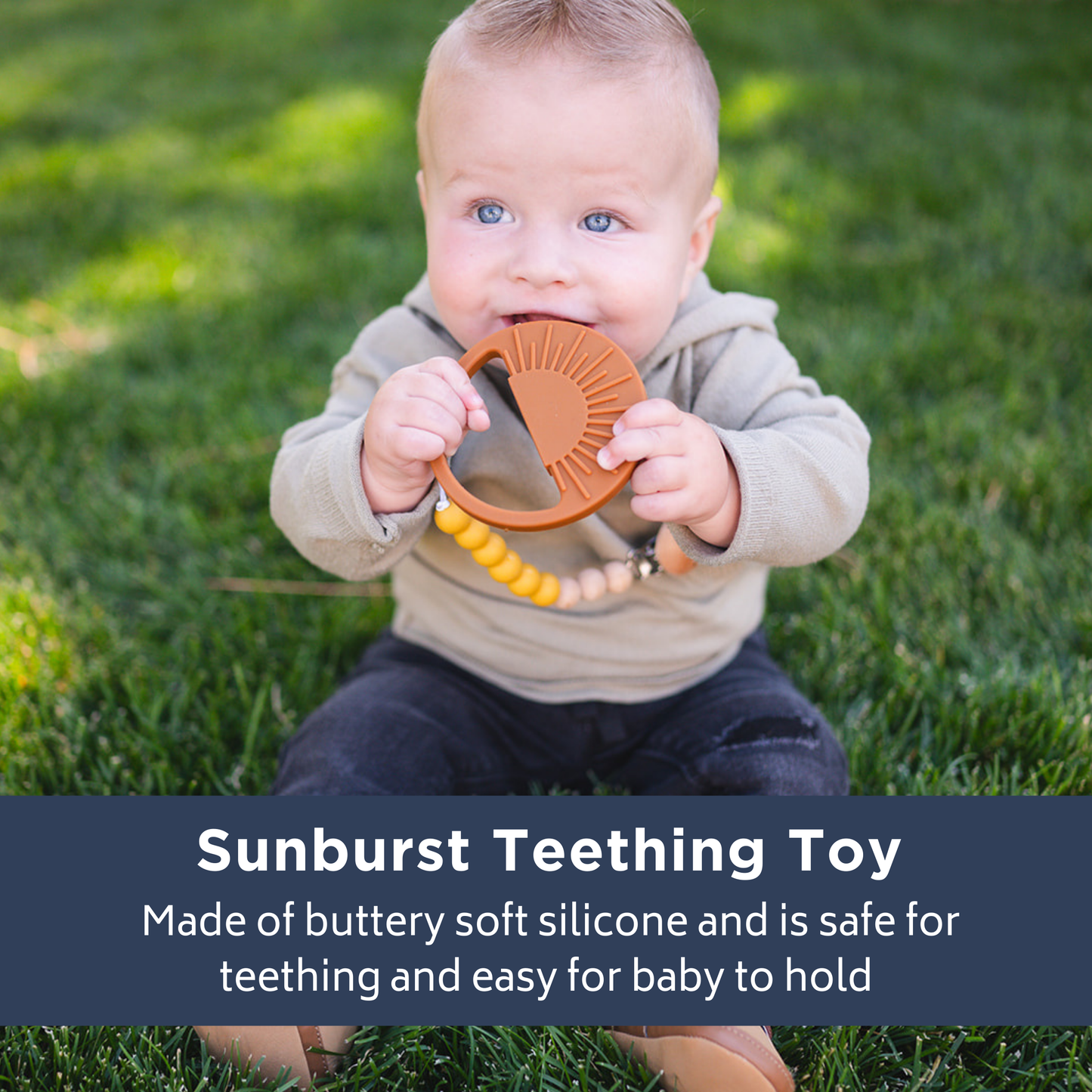 Sunburst Teething Toy Babeehive Goods