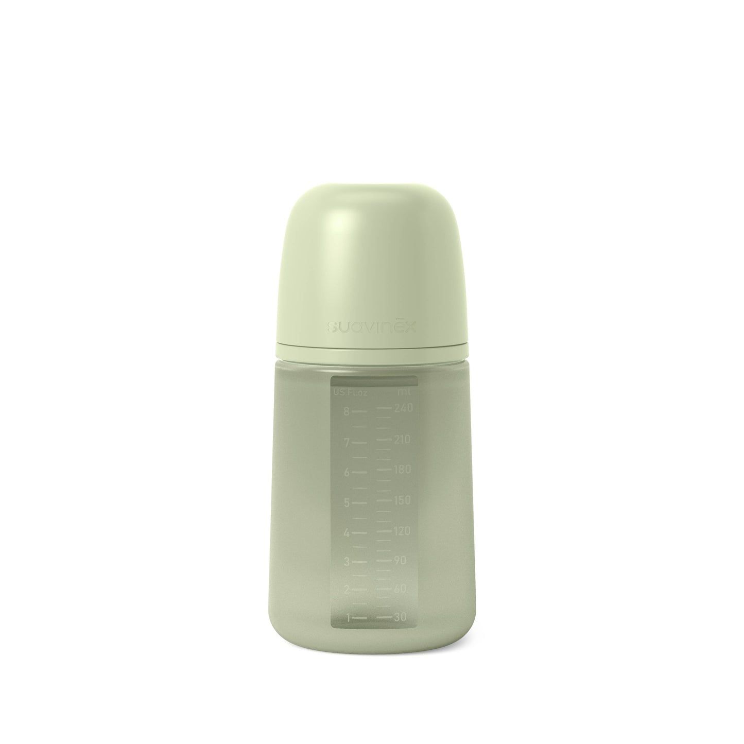 Suavinex Color Essence SX PRO™ 8oz Bottle, Med Flow- Green BEABA & Childhome