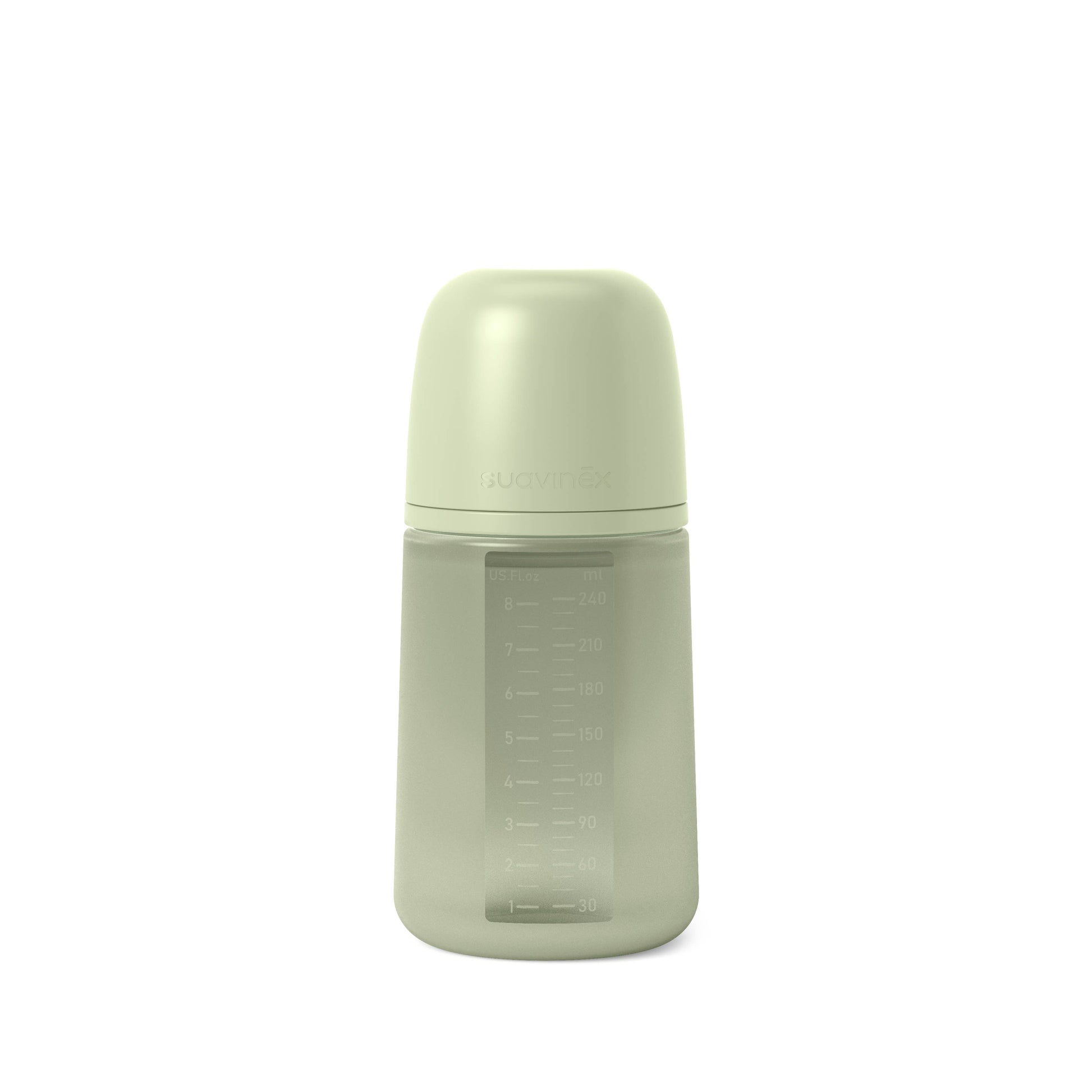 Suavinex Color Essence SX PRO™ 8oz Bottle, Med Flow- Green BEABA & Childhome