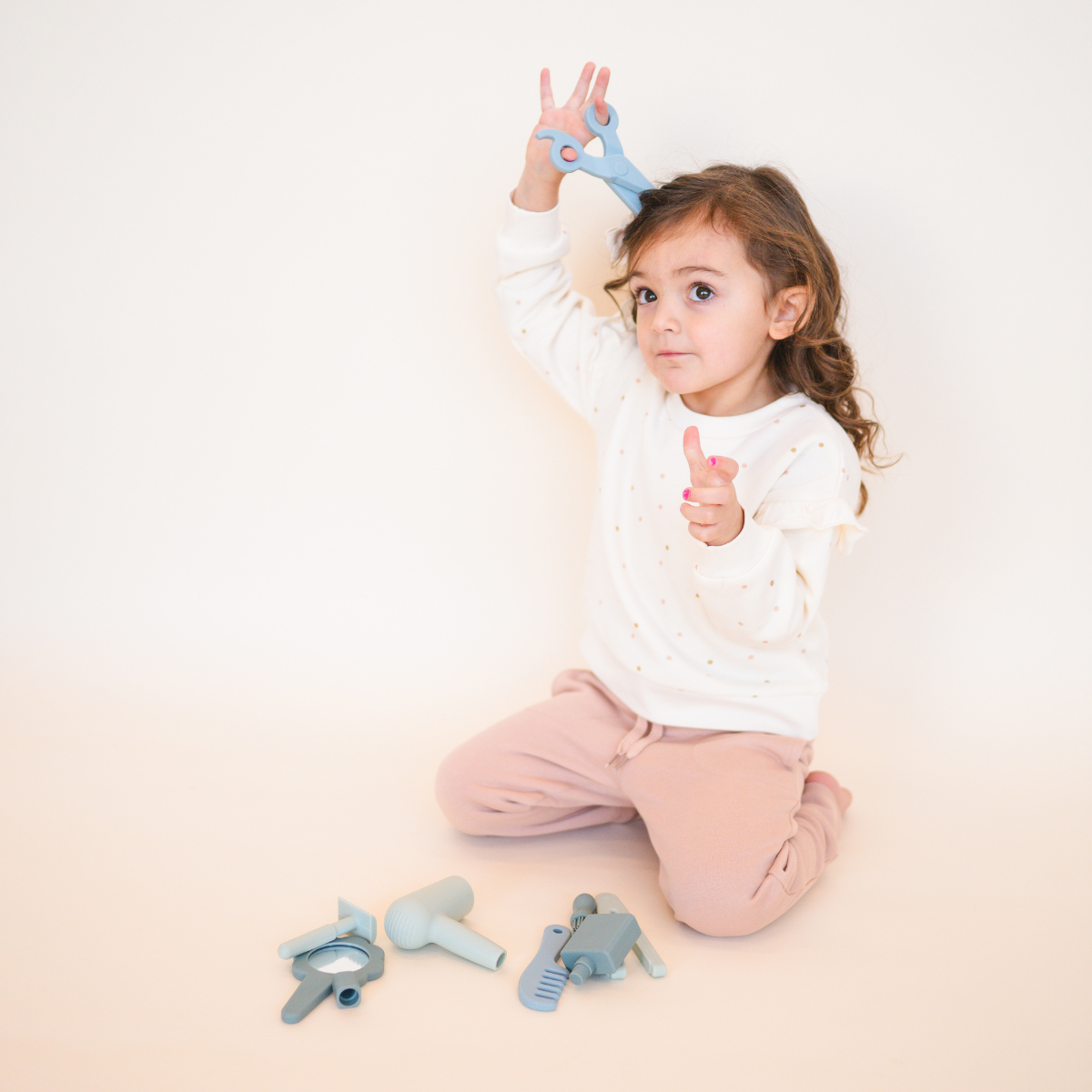 Silicone Hairdresser Playset | Kids Pretend Playset bug + bean kids