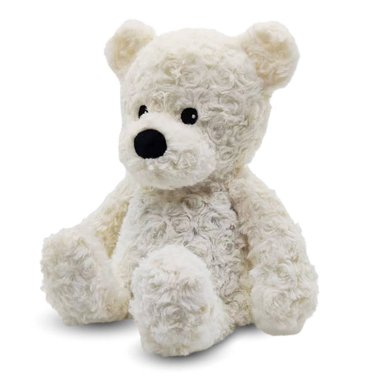Cream Curly Bear Warmies Warmies