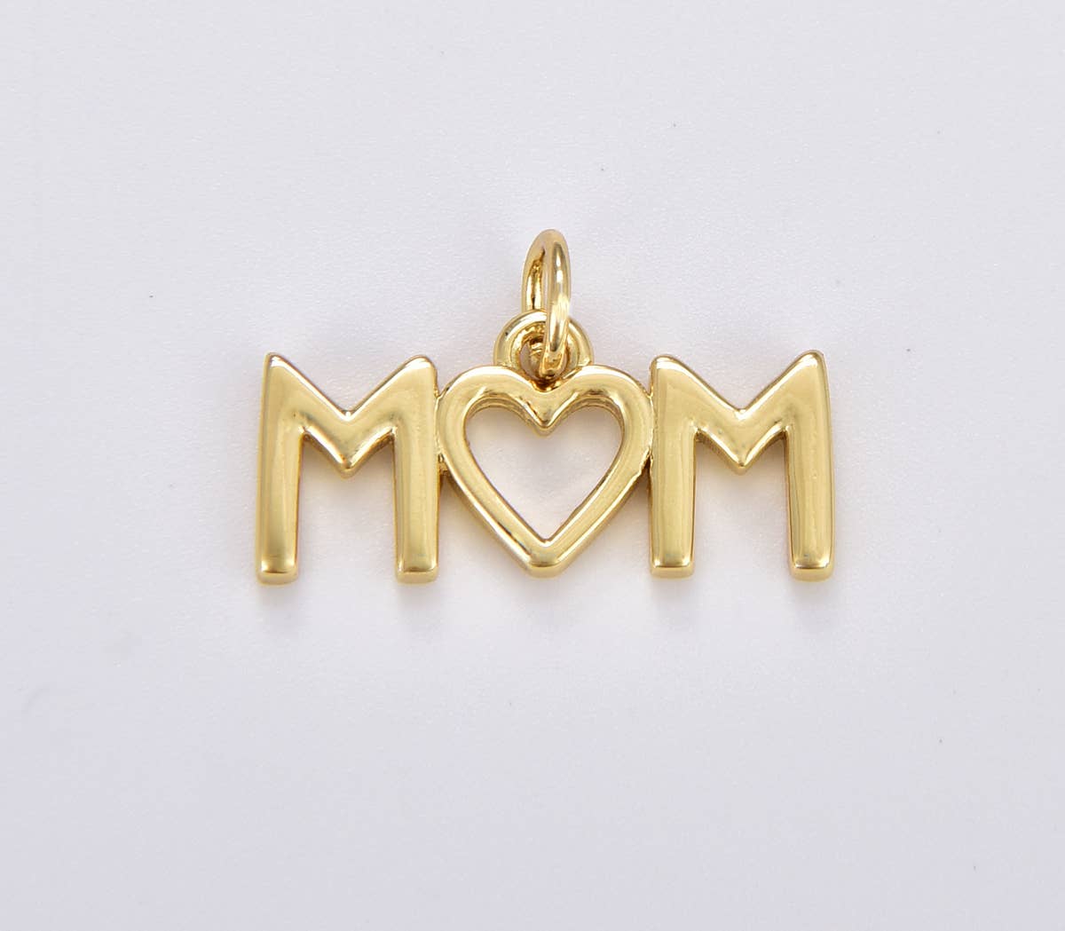 MOM Heart Charm Beads Creation