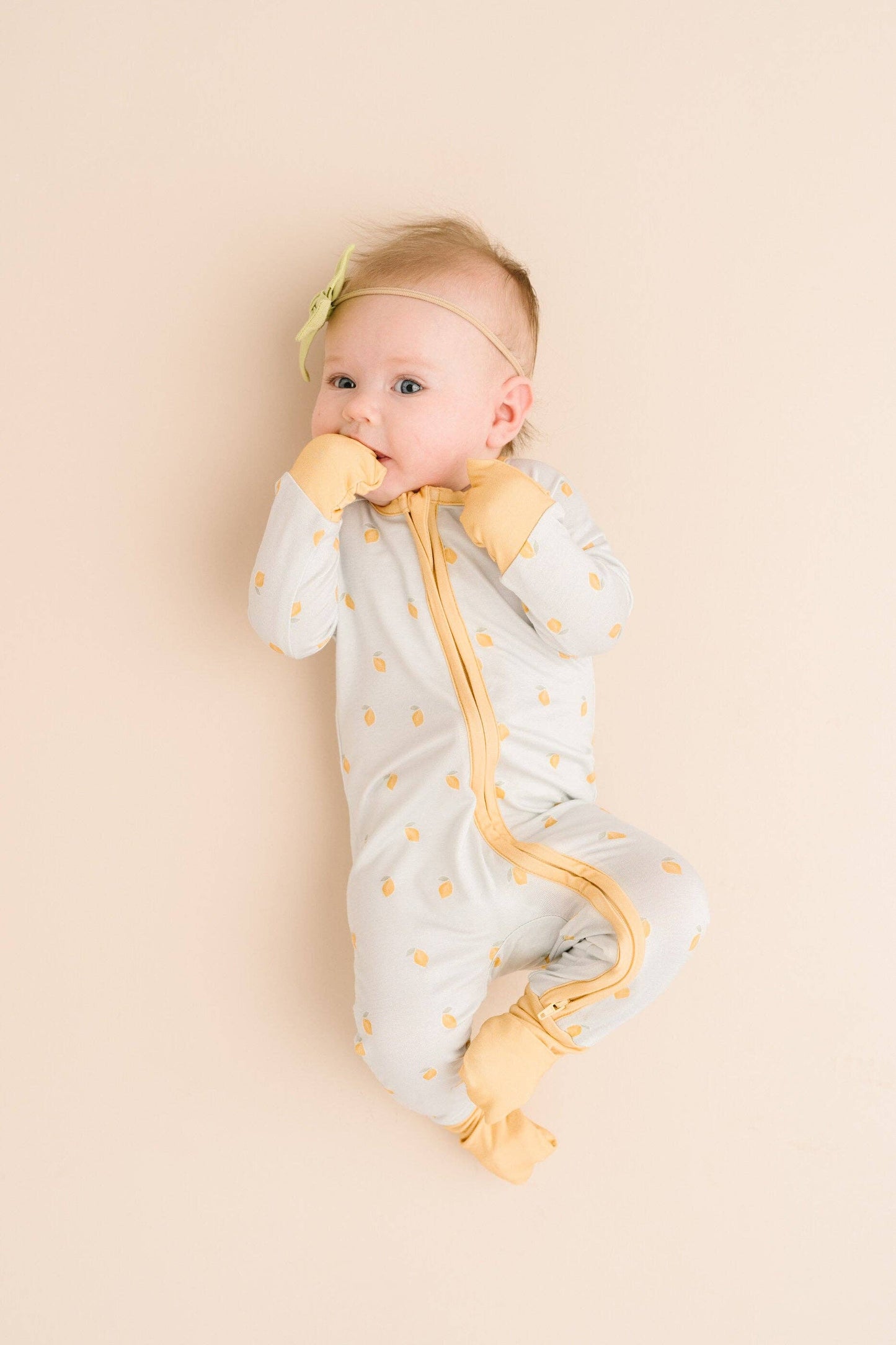 Lemon Delight Bamboo Sleeper Little One Shop