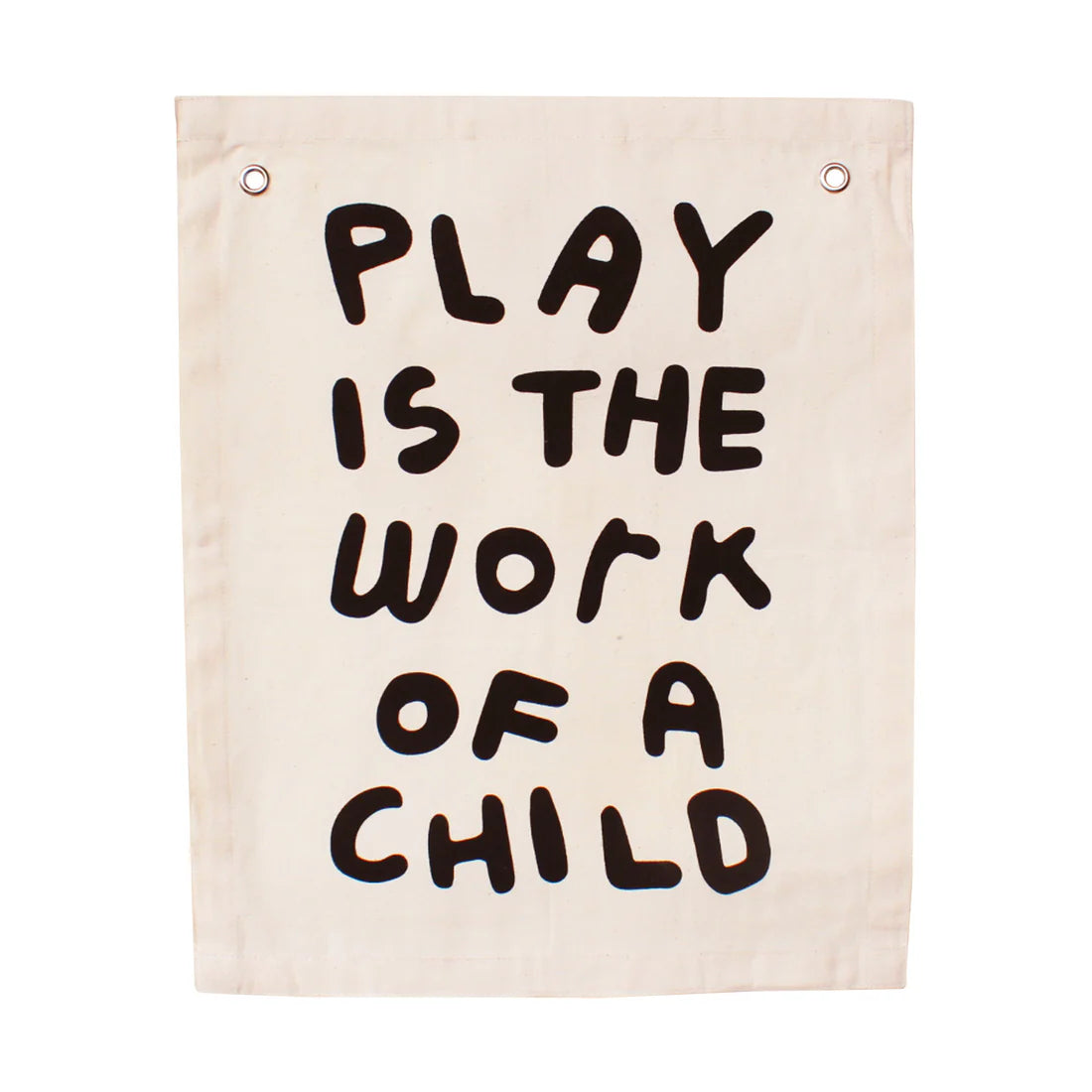 play is the work of a child banner Hunny B's