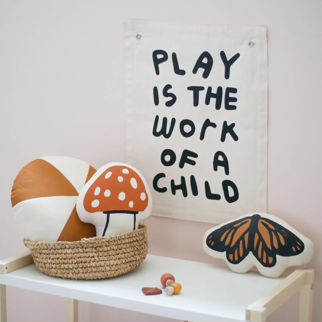 play is the work of a child banner Hunny B's