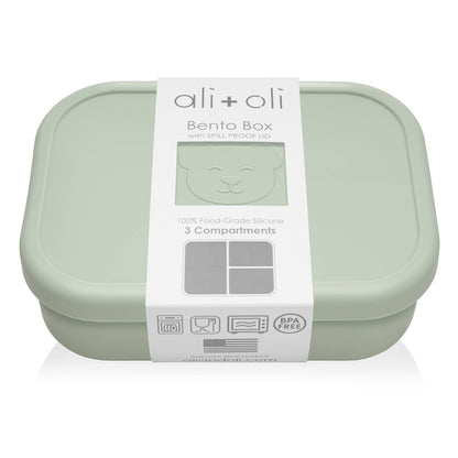 Ali+Oli Leakproof Silicone Bento Box (Pine)