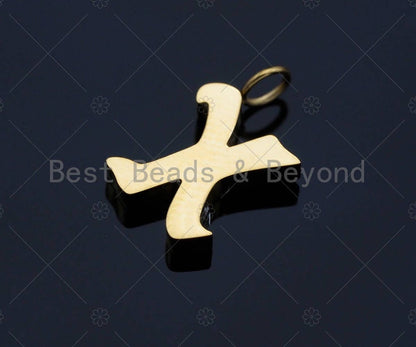 Old English Font Style Alphabet Letter Charm BestBeads&Beyond