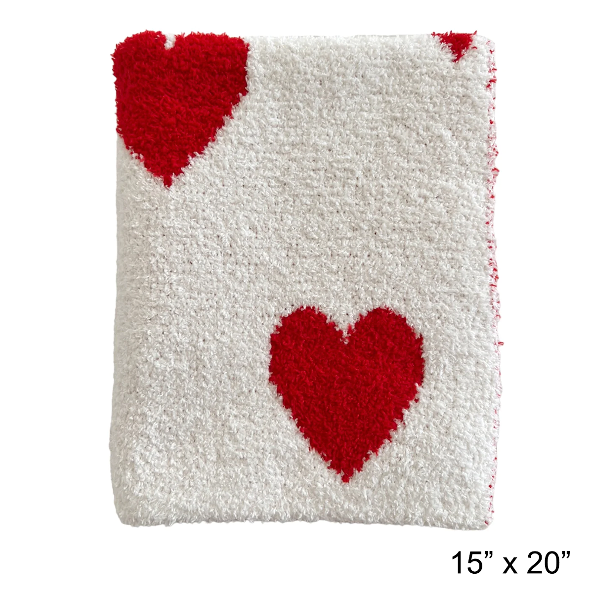 Phufy® Bliss Mini Blanket, Red Heart SpearmintLOVE