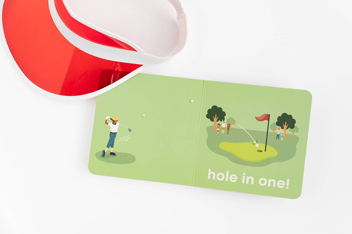 Golf Baby- Board Book Left Hand Book House