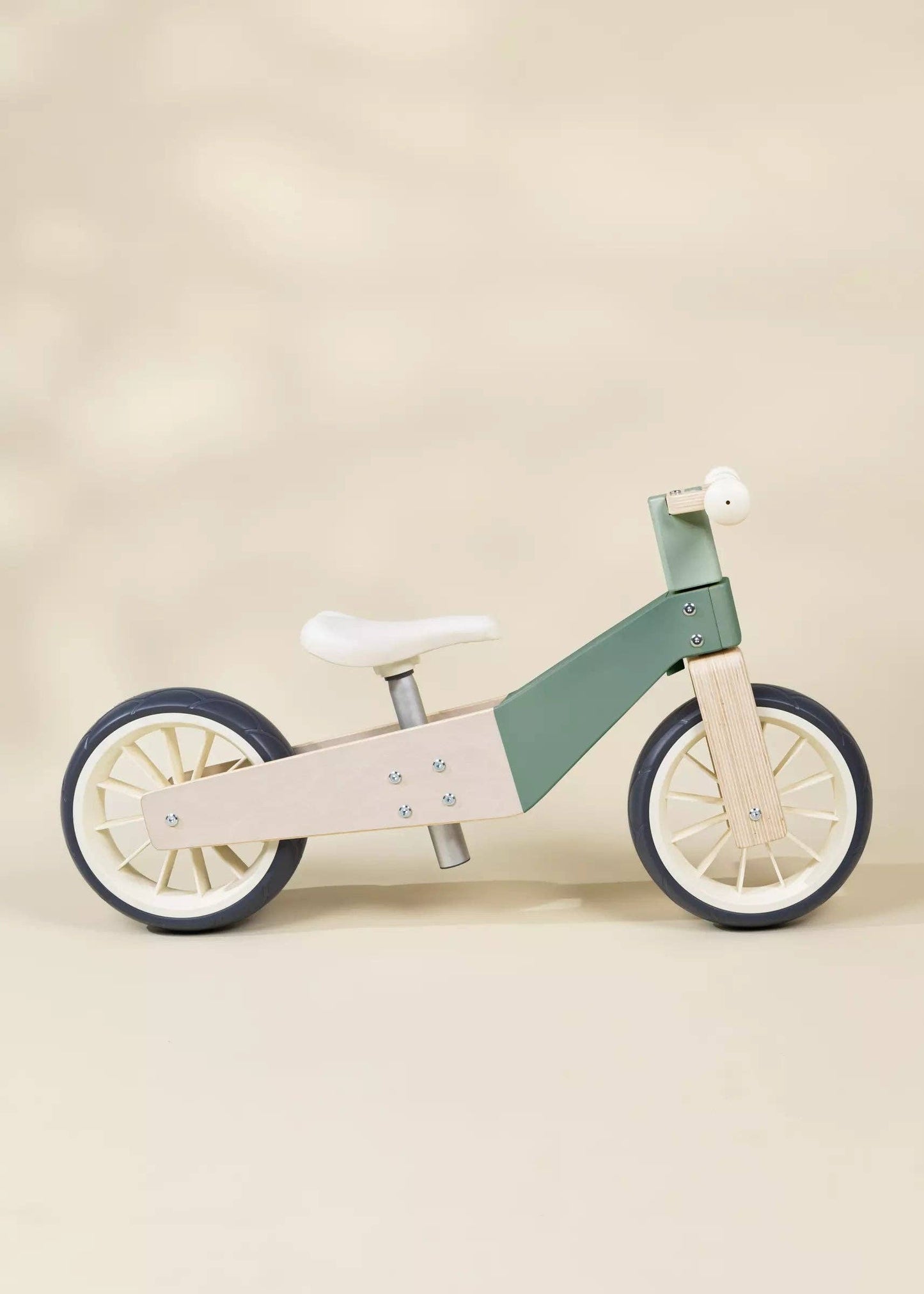 3-in-1 Wooden Balance Bike - Seafoam