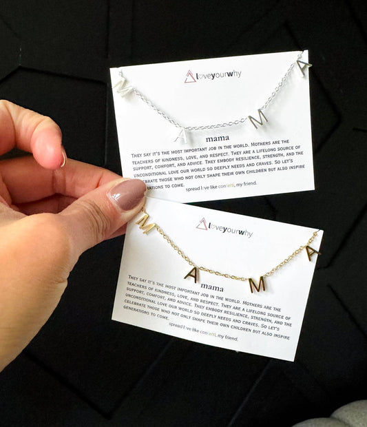 Mama Necklace Love Your Why