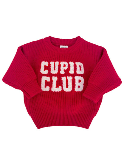 Knit Sweater, Cupid Club SpearmintLOVE