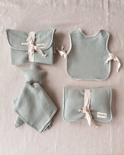 Little star cuddle cloth / sage