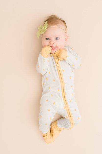 Lemon Delight Bamboo Sleeper Little One Shop