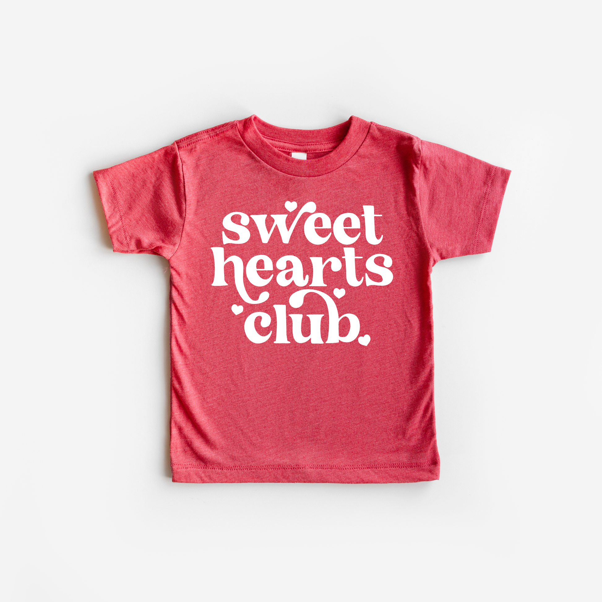 Sweet Hearts Club Valentines Day Shirt Toddler and Youth Benny & Ray Apparel