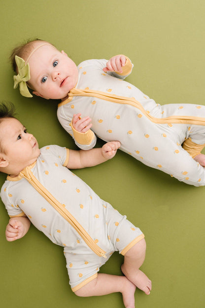 Lemon Delight Bamboo Sleeper Little One Shop