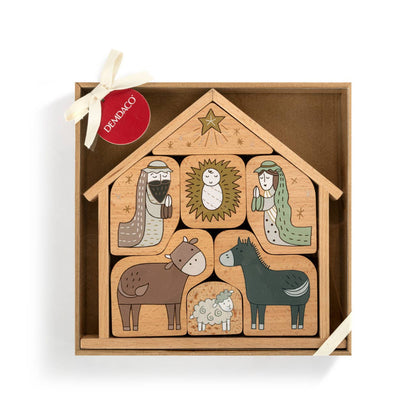 Wood Puzzle Nativity Set DEMDACO