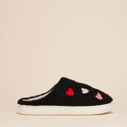 Multi Hearts Home Slippers Lilla Haven