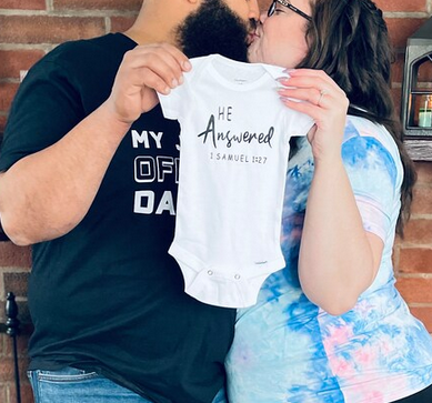 He Answered Pregnancy Announcement Onesie