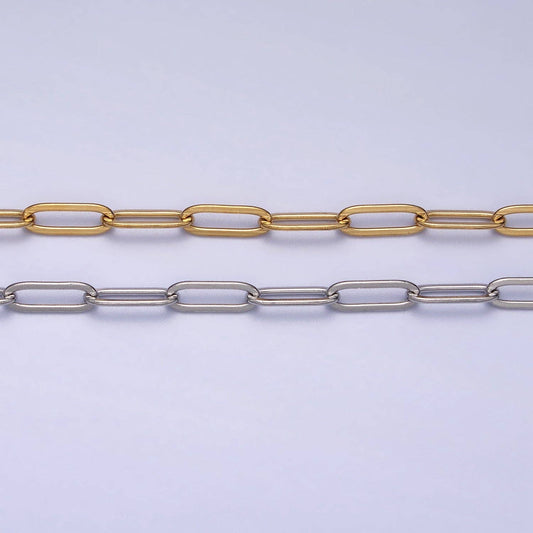 Ashley Paperclip Chain Necklace 17.7" Aim Eternal