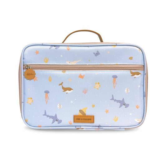 Ocean Creatures Sky Lunch Bag Fox & Fallow