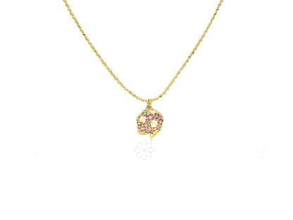 Enamel Hydrangea Charm BestBeads&Beyond