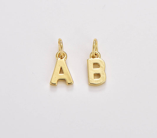 Initial Letter Charm Beads Creation A