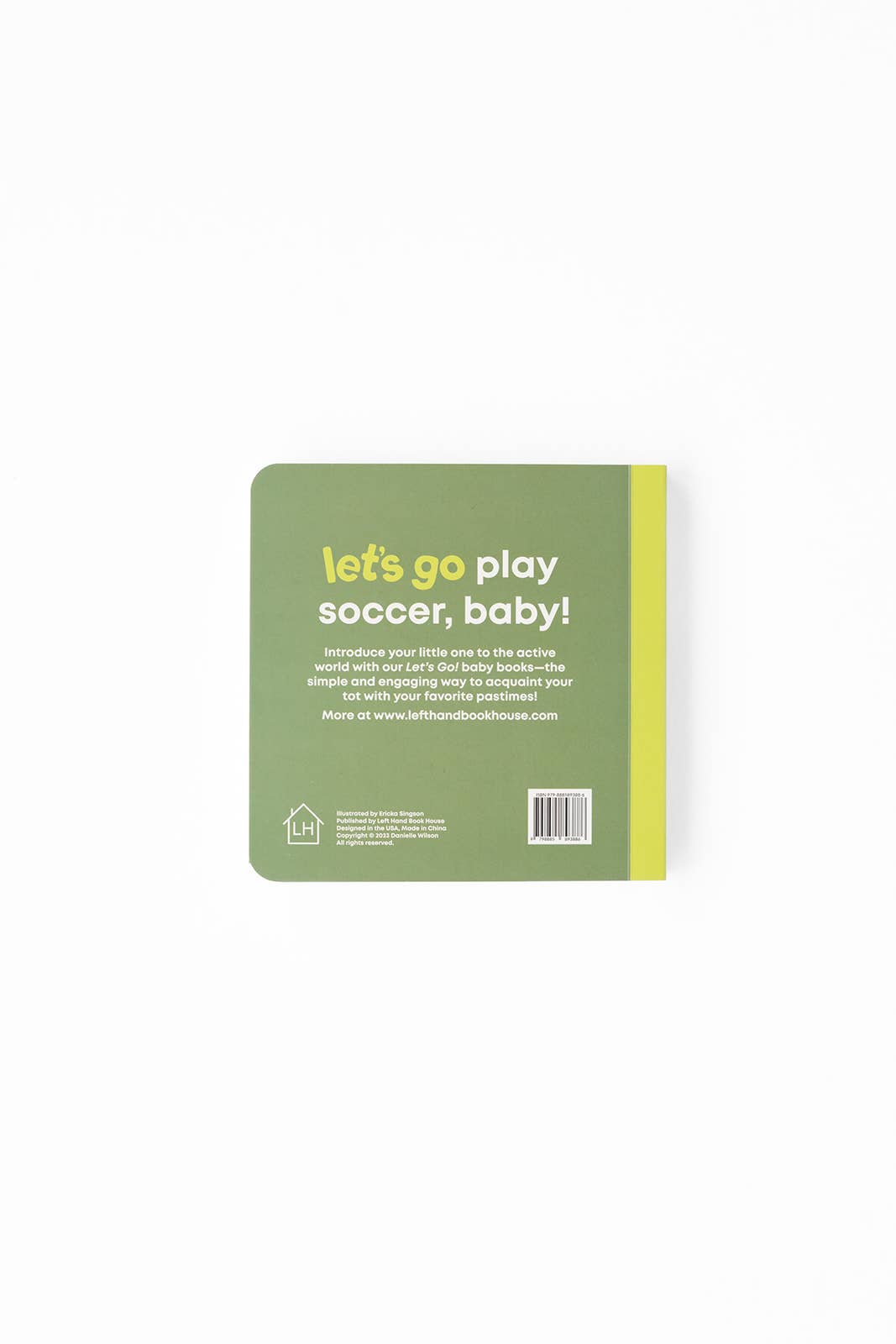 Soccer Baby- Board Book Left Hand Book House