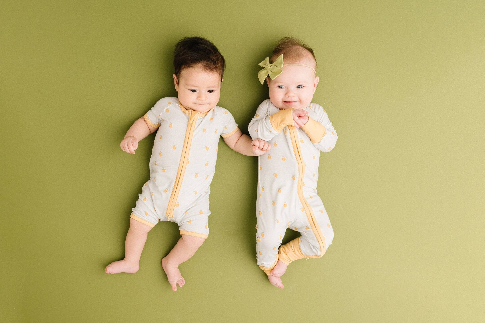 Lemon Delight Bamboo Sleeper Little One Shop