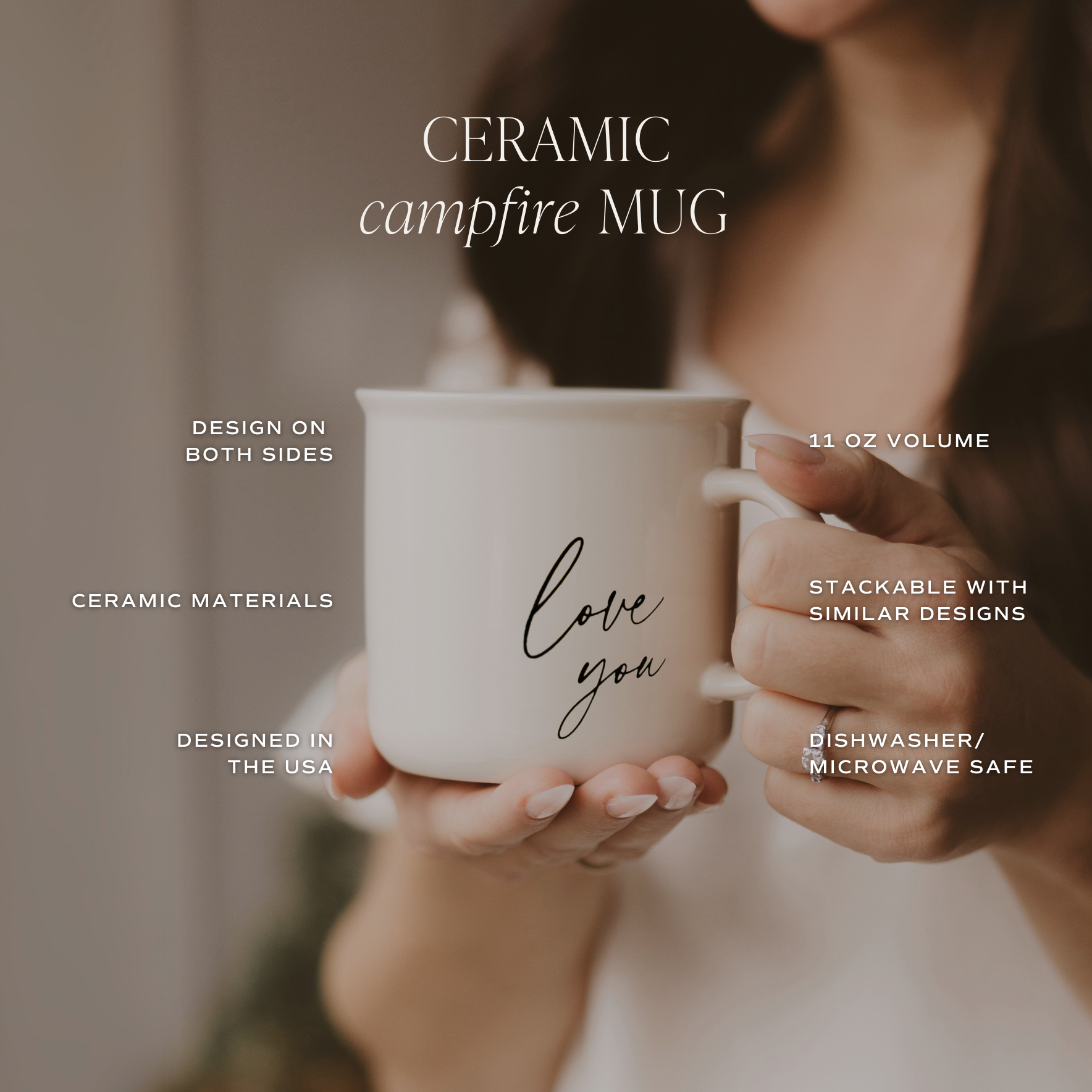 Mama Campfire Coffee Mug - 11 oz Sweet Water Decor