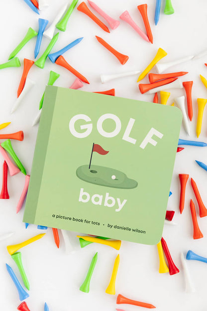 Golf Baby- Board Book Left Hand Book House